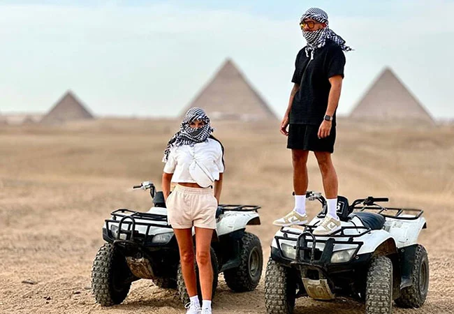 Desert Safari by Quad Bike at Giza Pyramids