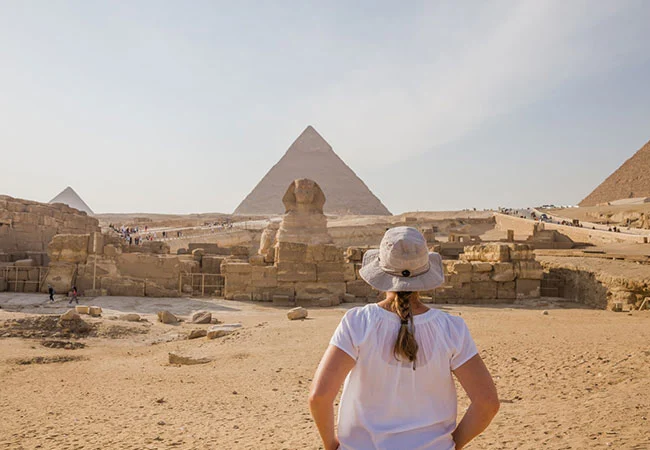 Giza Pyramids and Sphinx